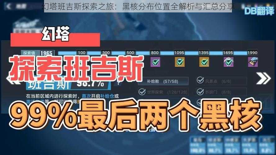 幻塔班吉斯探索之旅：黑核分布位置全解析与汇总分享