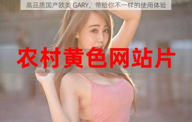 高品质国产欧美 GARY，带给你不一样的使用体验