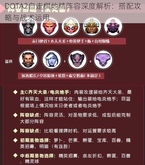 DOTA2自走棋地精阵容深度解析：搭配攻略与战术运用