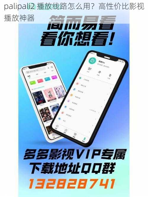 palipali2 播放线路怎么用？高性价比影视播放神器