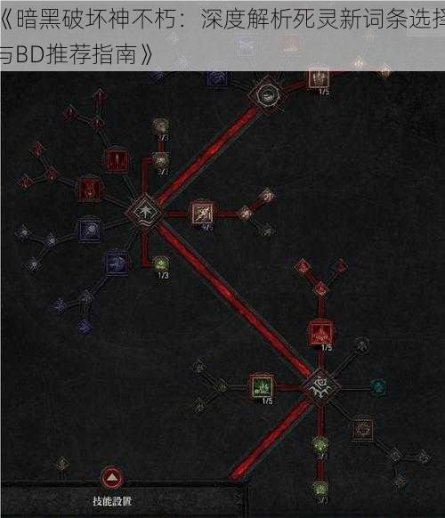 《暗黑破坏神不朽：深度解析死灵新词条选择与BD推荐指南》