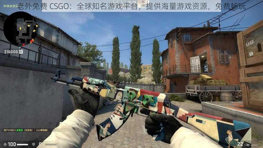 老外免费 CSGO：全球知名游戏平台，提供海量游戏资源，免费畅玩