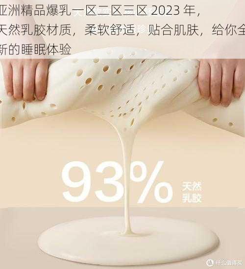 亚洲精品爆乳一区二区三区 2023 年，天然乳胶材质，柔软舒适，贴合肌肤，给你全新的睡眠体验