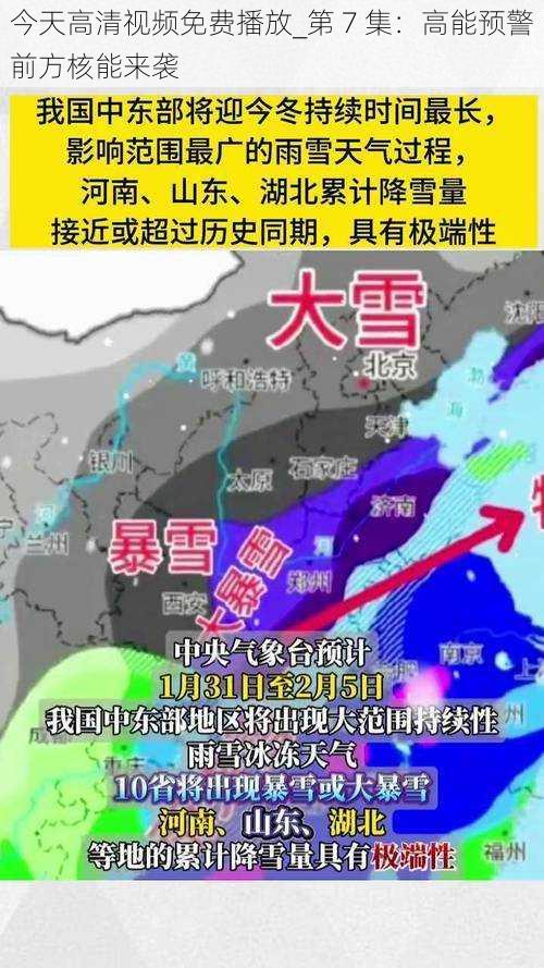 今天高清视频免费播放_第 7 集：高能预警前方核能来袭