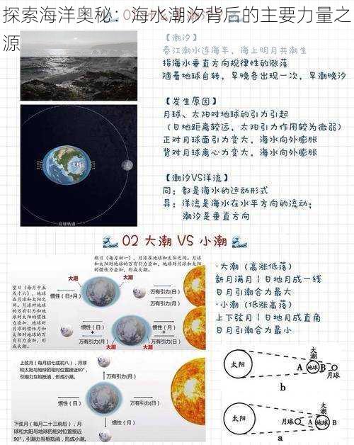 探索海洋奥秘：海水潮汐背后的主要力量之源