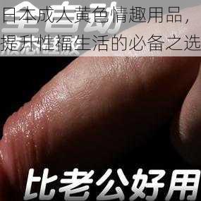 日本成人黄色情趣用品，提升性福生活的必备之选